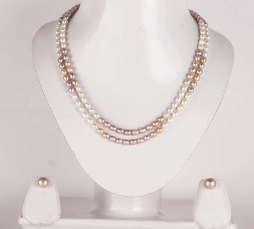 Shaded Oval Pearl Set (2 Strings)