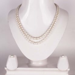 Graded Oval Pearl Set (Two Strings)