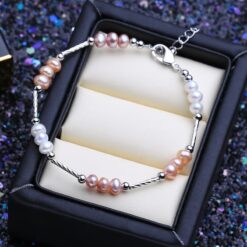 shaded pearls bracelet online
