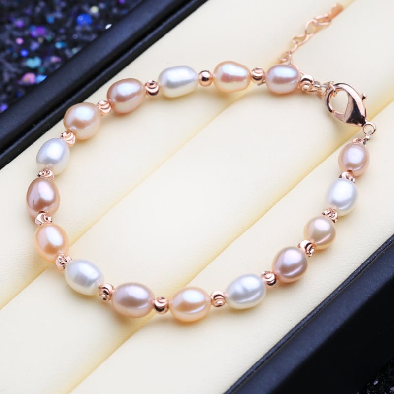 Natural Pearl Decor Bracelet  SHEIN IN