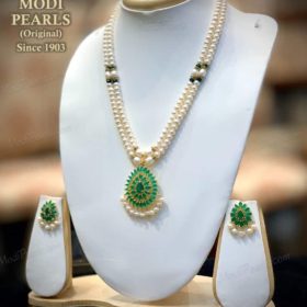 2 Row Pearl Necklace Set (R) Image
