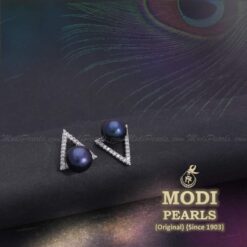 buy beautiful black pearl earringsonline