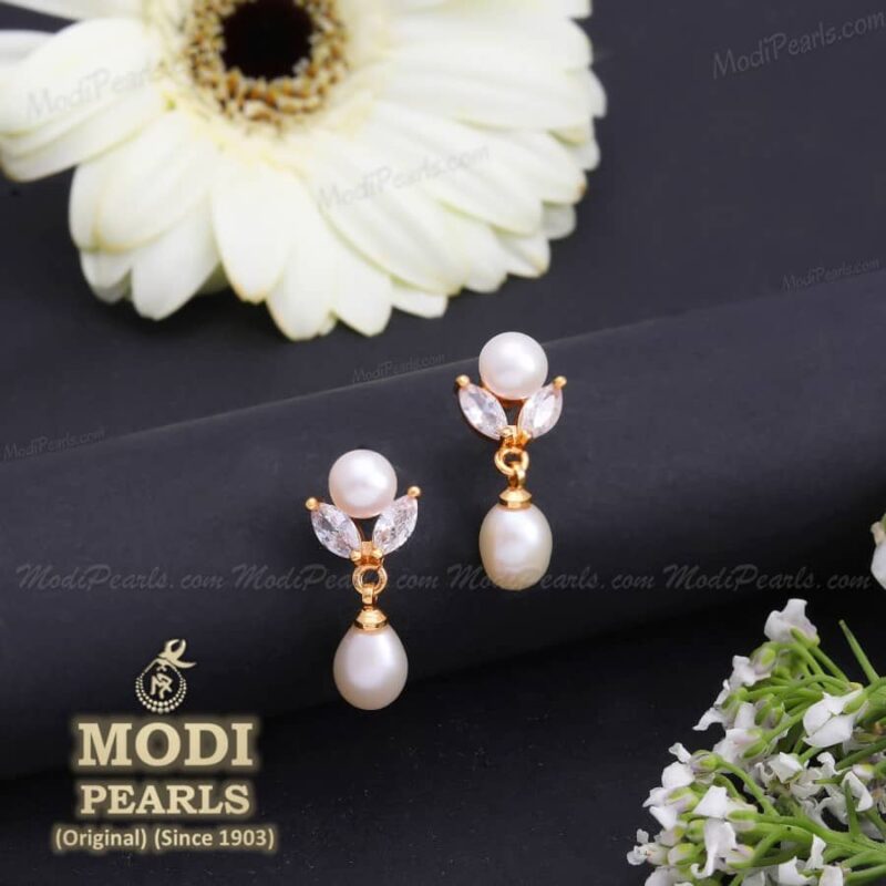 Designer Pearls Hanging - Hyderabadi Natural Pearls Shop