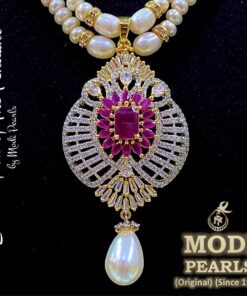 buy real hyderabdi certified pearls necklace online
