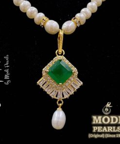 buy cute pearl green pendant set