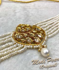 best place to buy kundan pearl chokar set online