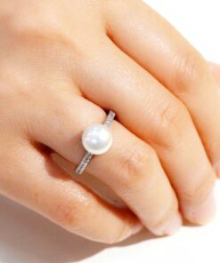 buy pearl ring for anniversary