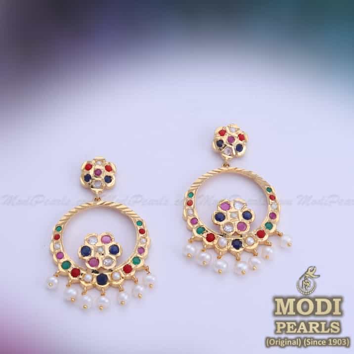 925 sterling silver handmade stylish chandbali earring gold guildplated  stud earrings gorgeous handing pearl best gifting jewelry s1013  TRIBAL  ORNAMENTS