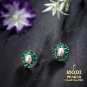 buy real emerald earrings online