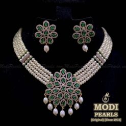 buy emerald pearl chokar online