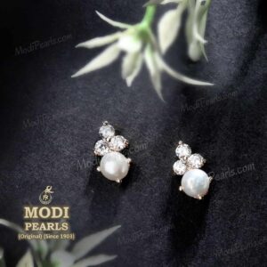 pearl designer earrings