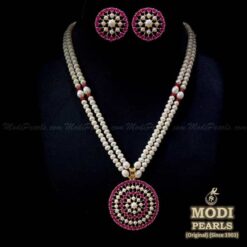 buy designer pearls necklace