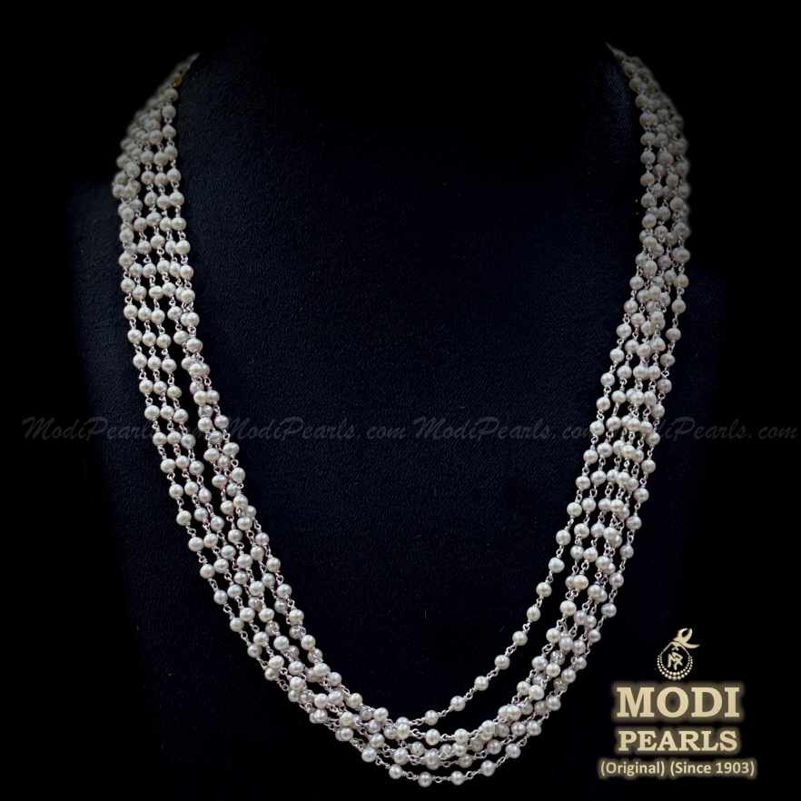 Elegant Shaded Color Pearls Bracelet (golden) - Modi Pearls