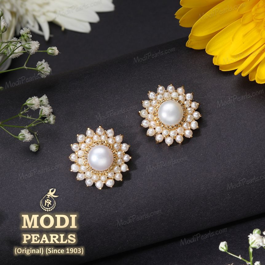 GIVA Sterling Silver Elegant Pearl Earrings: Buy GIVA Sterling Silver  Elegant Pearl Earrings Online at Best Price in India | Nykaa