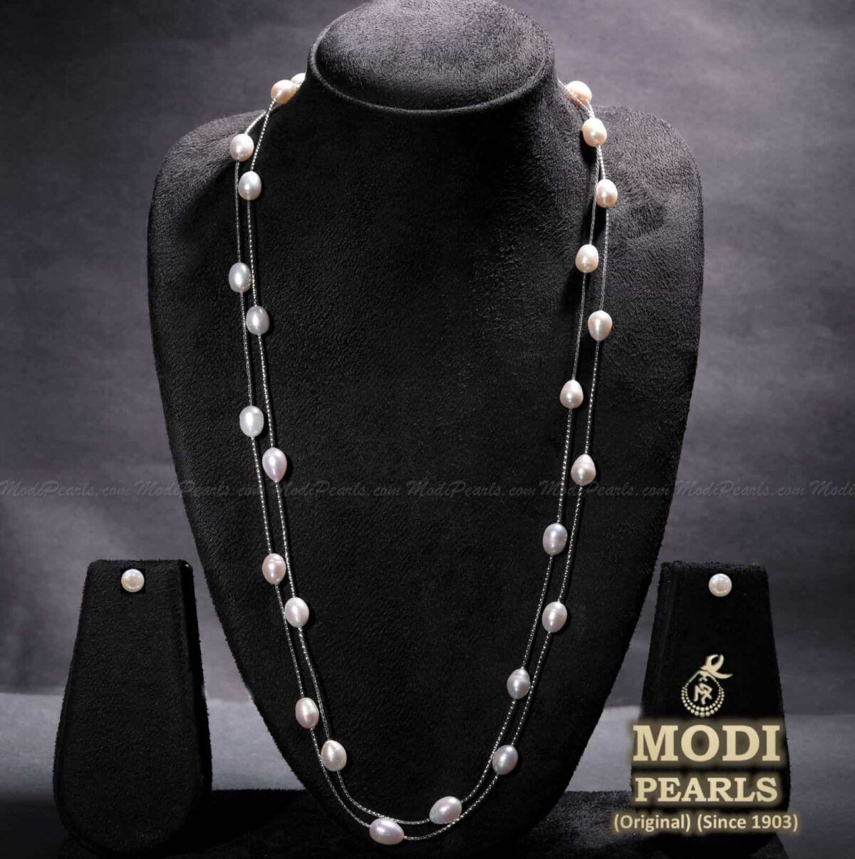 buy long pearl necklace online
