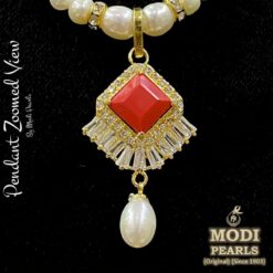 buy coral pendant set online