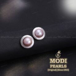 buy pink pearl ear studs