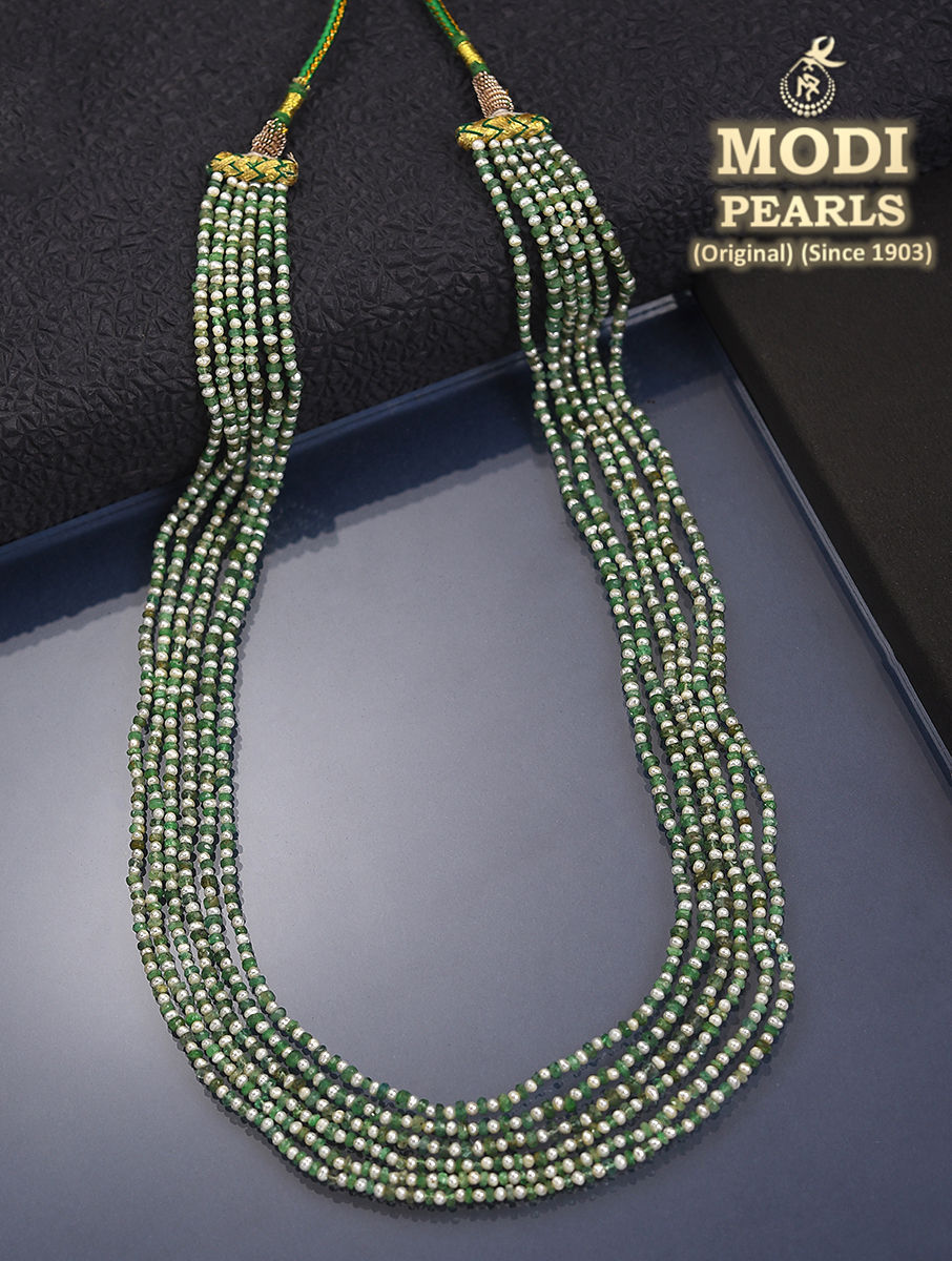 ❤️ Shop Green Jade Baroque Pearl Necklace by RSTC – Rose St Trading Co
