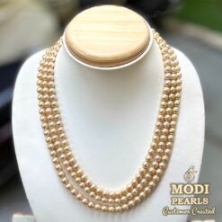Golden south sea pearl