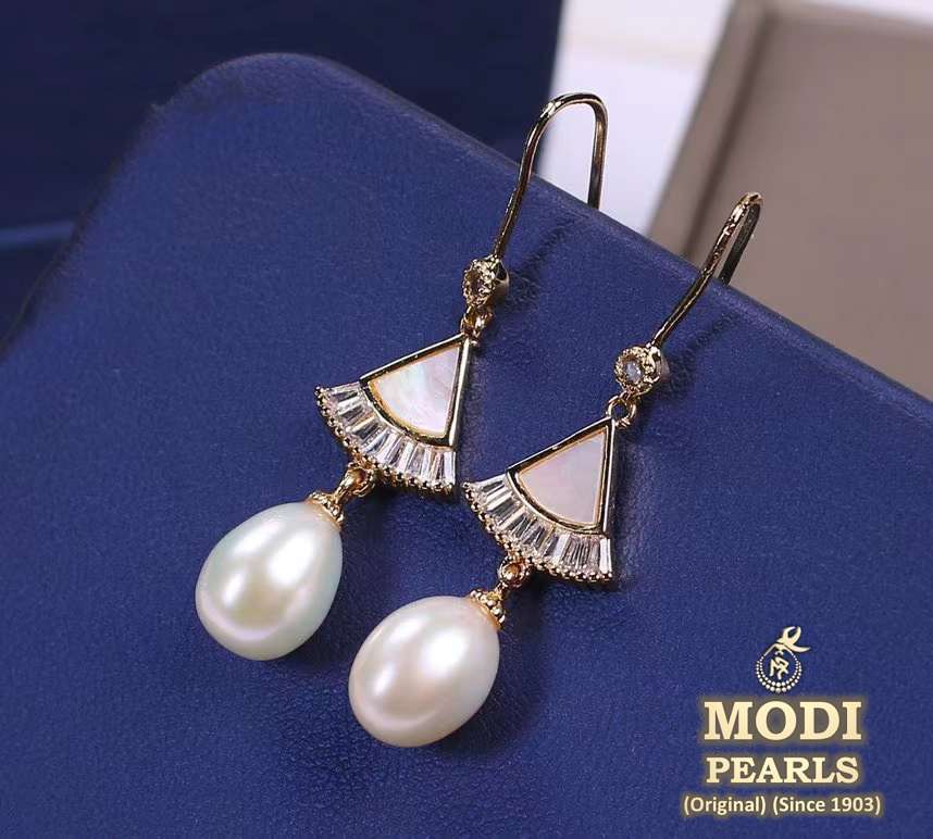 Sylve Drop Earrings White Pearl – Chan Luu