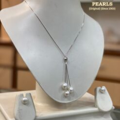 Pure Silver with Pearls