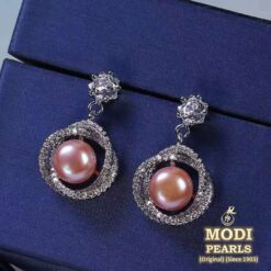 luxury pink pearl hangings