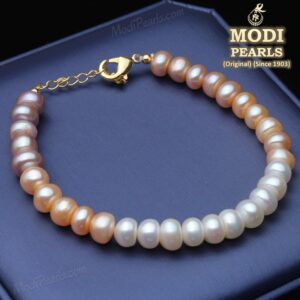 Simple Multicolor Pearl Bracelet