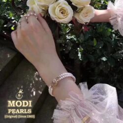 Elegant Two Layer Pearl Bracelet