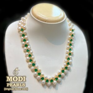 Exotic Pearl Emerald Combination Set