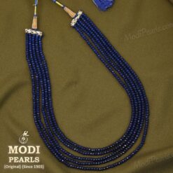 Semiprecious Blue Sapphire Necklace