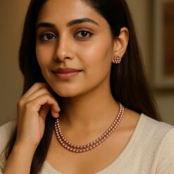 Pink Pearl Necklace