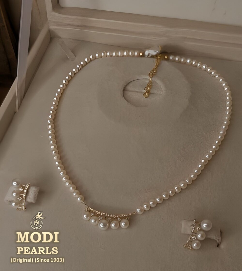 Pearl Necklace Set